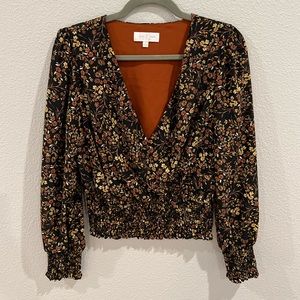 Love & piece long sleeve blouse